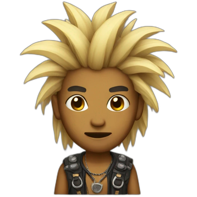 Desert punk emoji