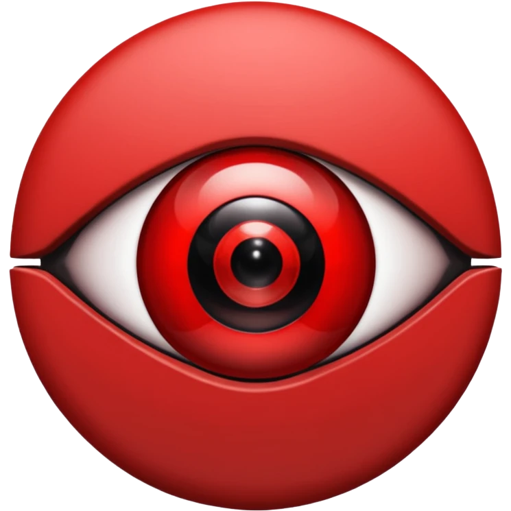 This eye emoji but with sharingan from Naruto 👀 emoji