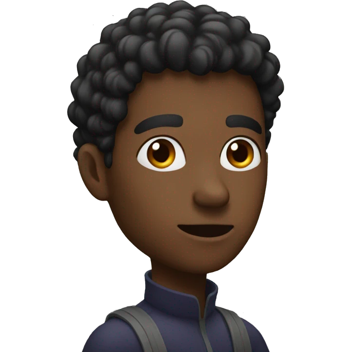 black aliem emoji