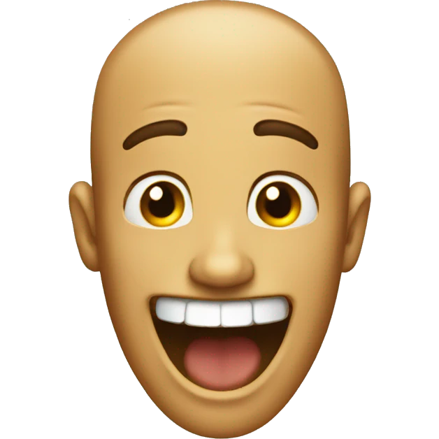Hilarious laugh  emoji