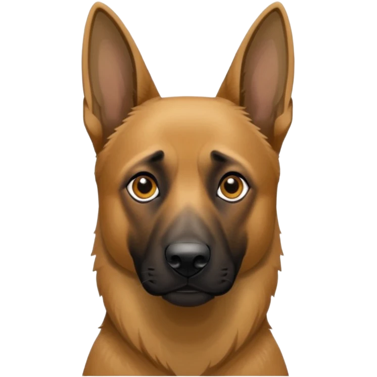 Belgian malinois 🫡 emoji