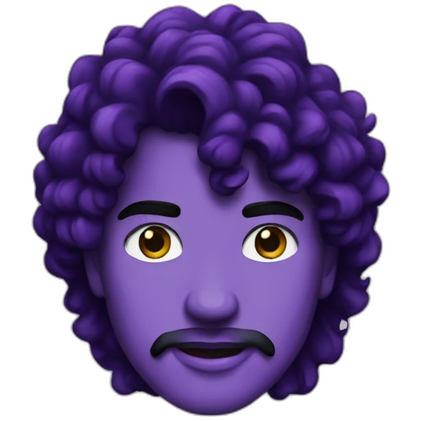 Prince purple rain emoji