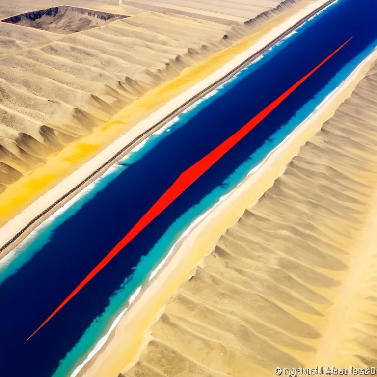 rectangulo con 5 lineas amarillas de arriba a abajo i 5 de rojas, intercaladas entre si, empezando por las amarillas en ambos extremos. en la parle de arriba un triángulo azul invertido, con la punra mirando hacia abajo, y dentro, una estrella de 5 puntas blanca, grande, en el cendtro del triángulo emoji