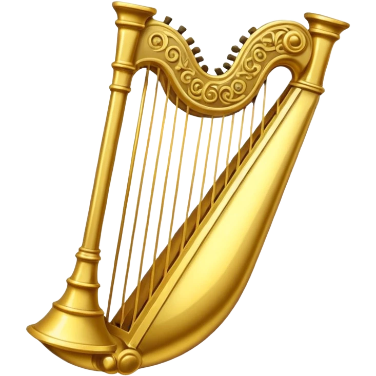 golden lyre emoji