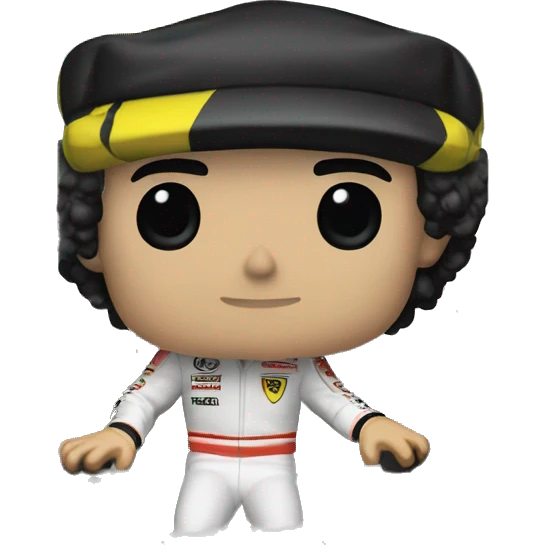 Ayrton senna funko pop emoji