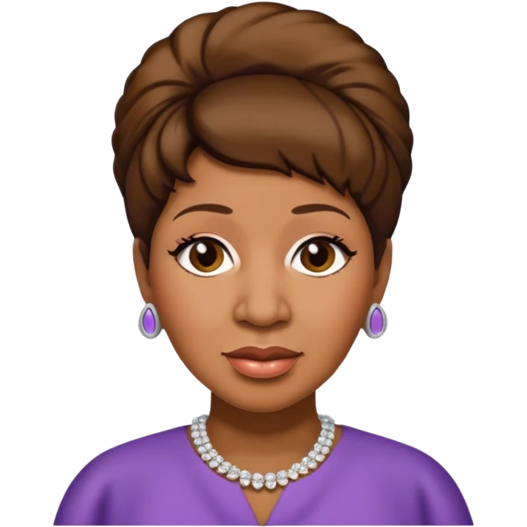Aretha Franklin emoji