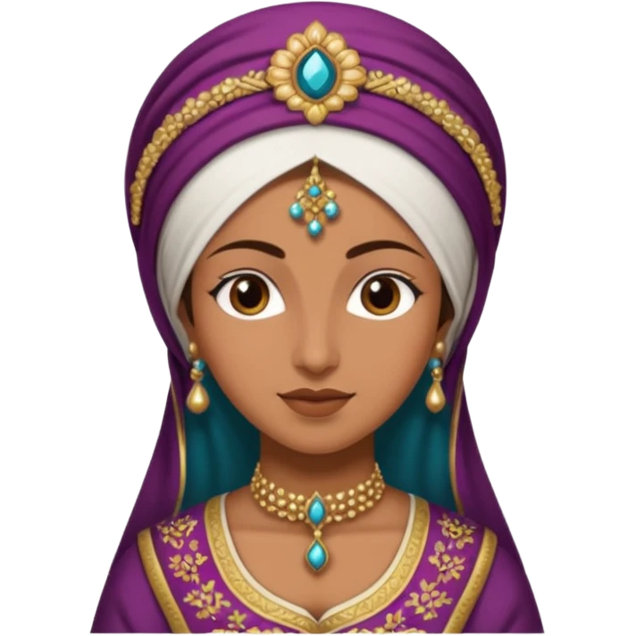 ottoman  woman emoji
