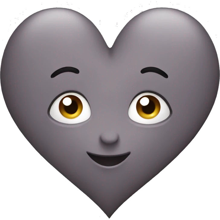 Cute heart emoji