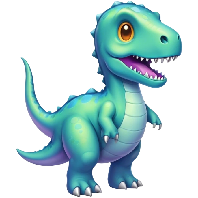 dinosaur ghost emoji