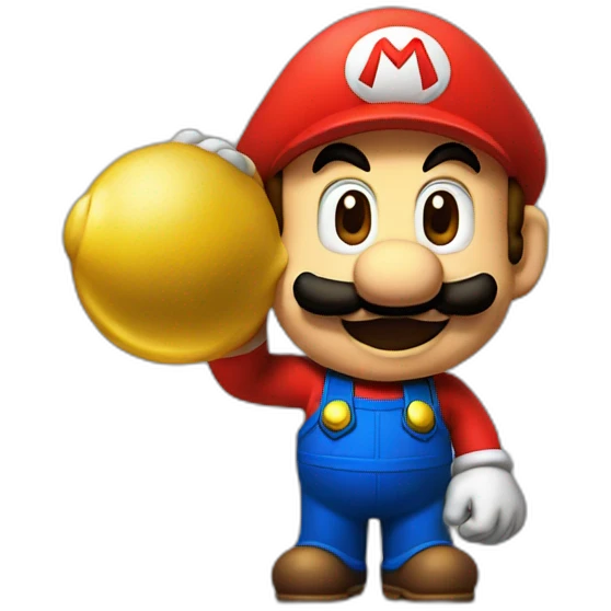Mario et pitche emoji