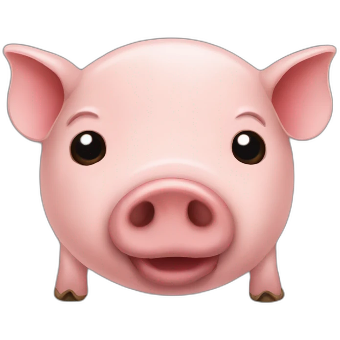 Cochon mange hambon emoji