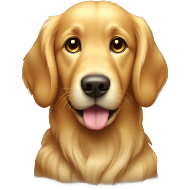 Golden retriever  emoji