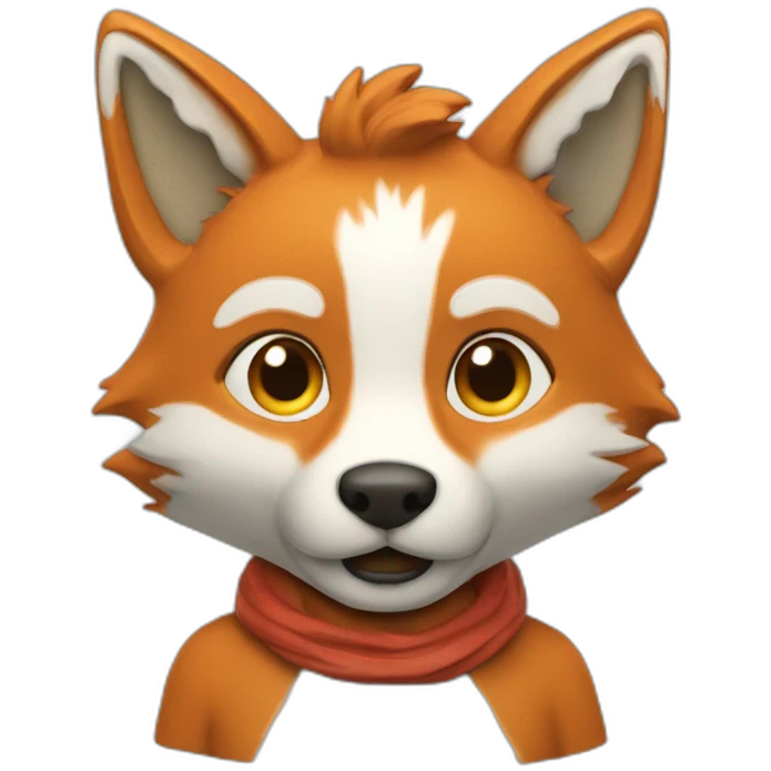 renard 3d emoji