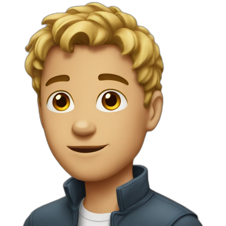 young guy emoji