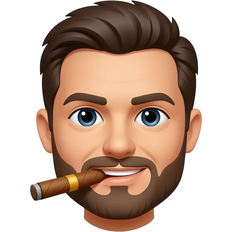Personalized avatar with a Cigar emoji