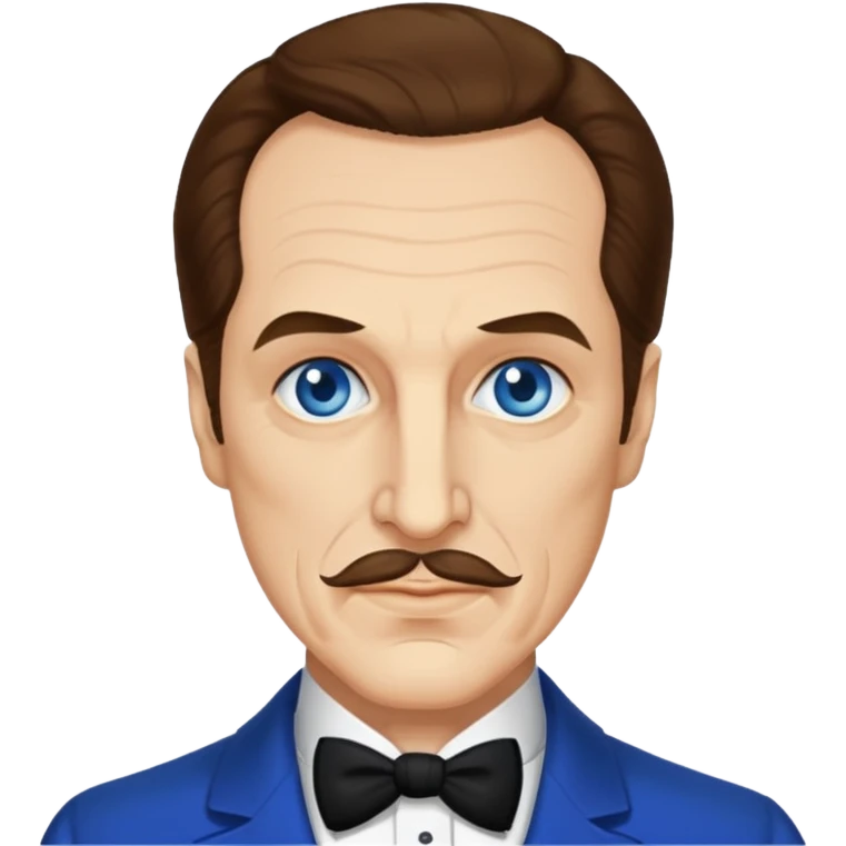 Vincent Price with blue eyes emoji