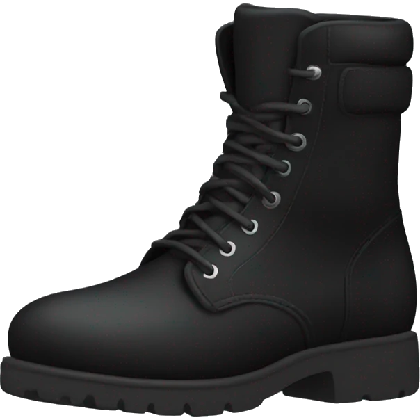 Black boots emoji