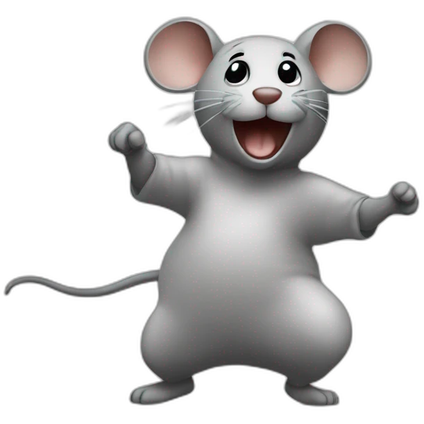 Maus bailando emoji