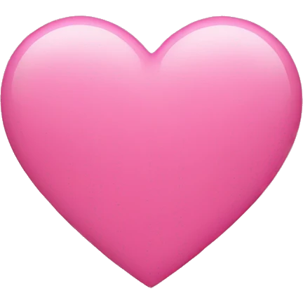 pink heart emoji