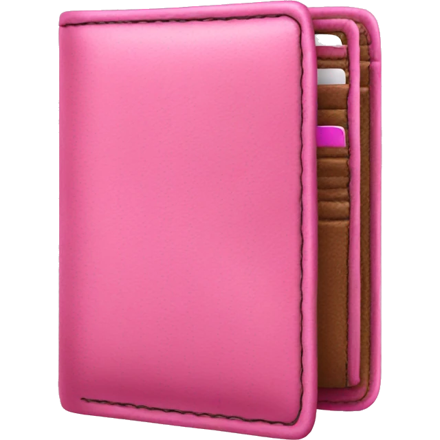 Pink wallet  emoji