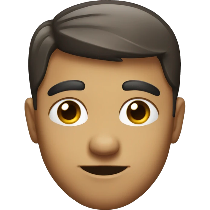 Smirking person with eyebrow up emoji