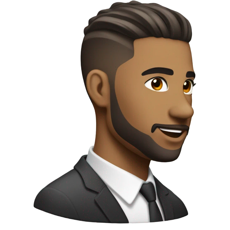 Low taper fade  emoji