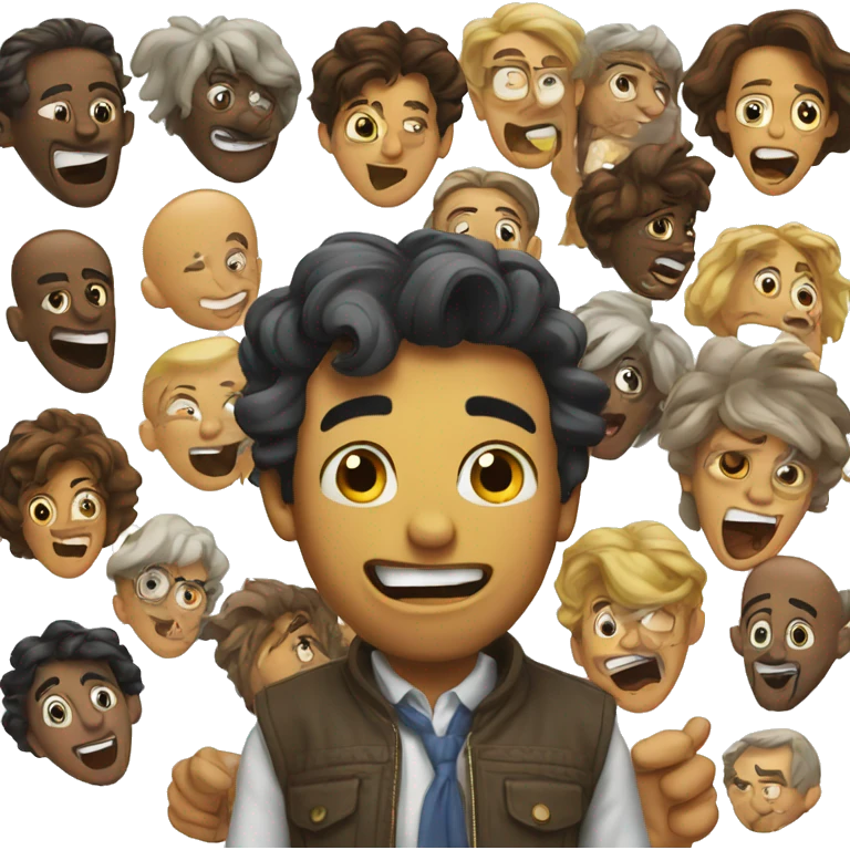Random crazyness emoji