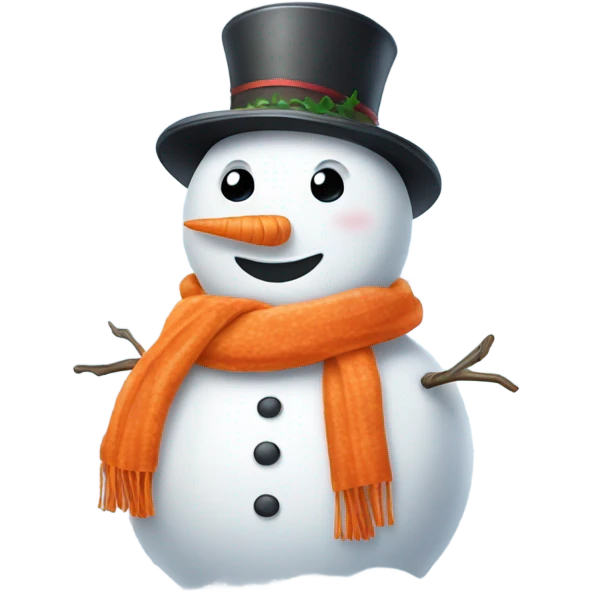 Snowman emoji