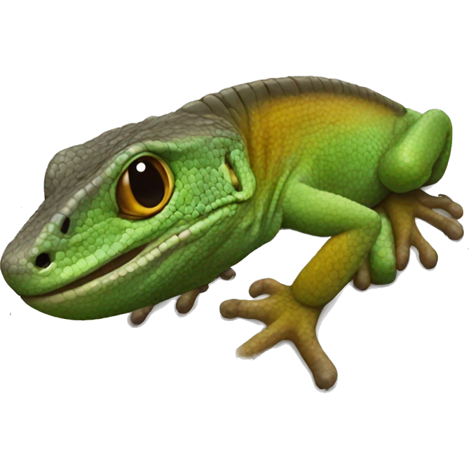 Puerto Rican Ground Lizard emoji
