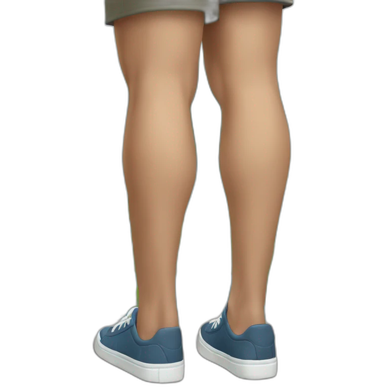 legs wide fountain emoji