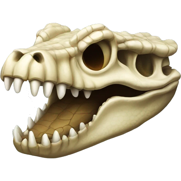 crocodile skull emoji