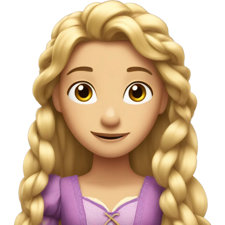 Rapunzel emoji