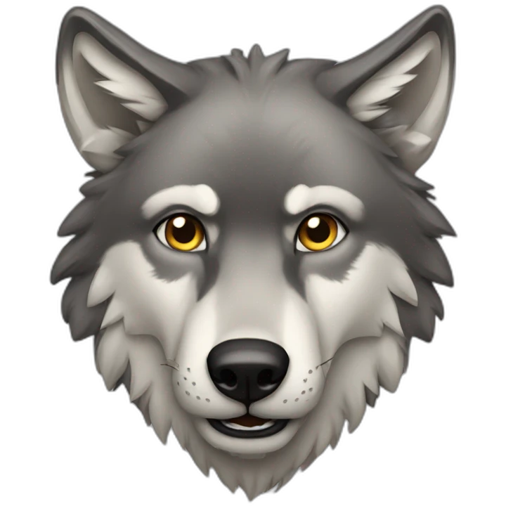 wolf emoji