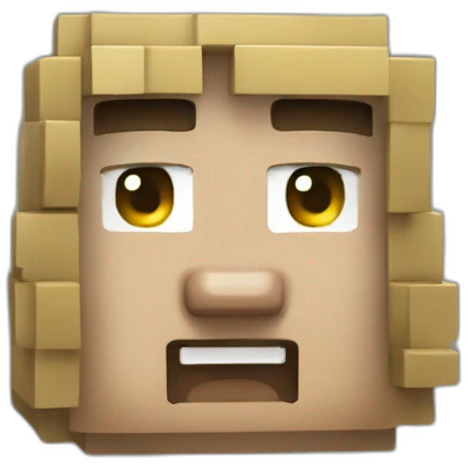 Please do a ReklamBanken logotype in Minecraft style emoji