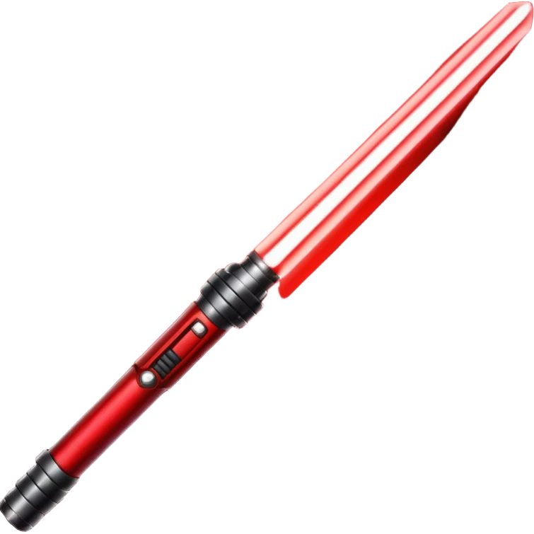 wide red lightsaber emoji