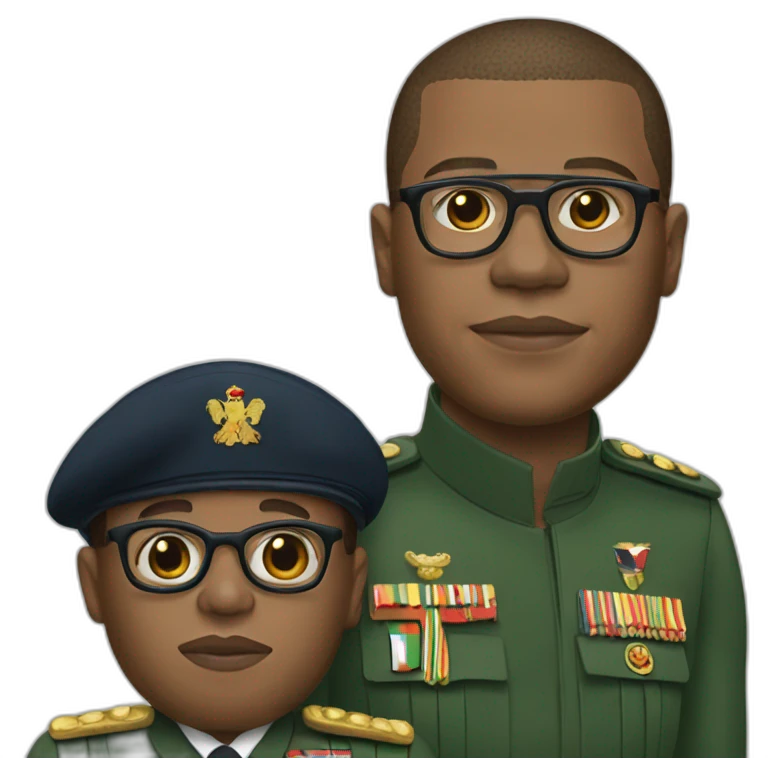 Mbappe mobutu emoji