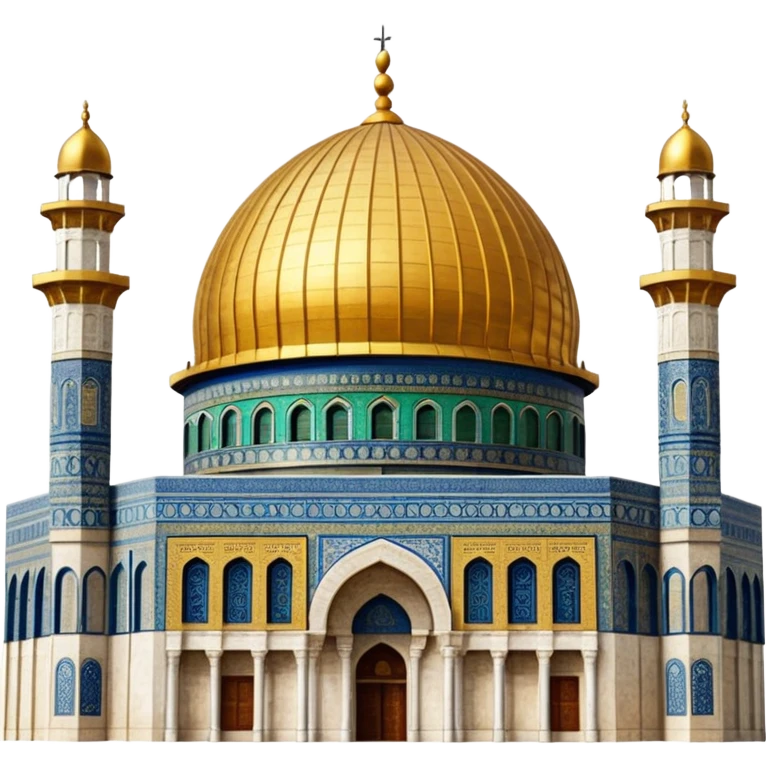 Dome of the rock, Palestine emoji