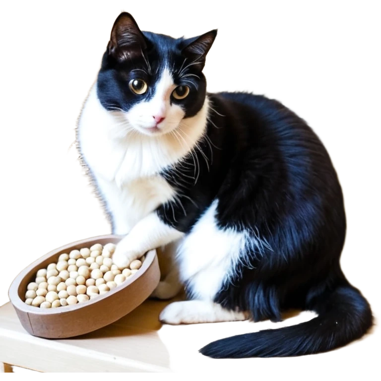 Коричневая корзина с грибами emoji