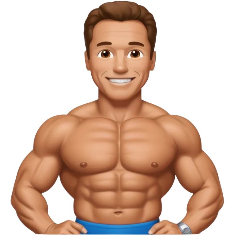 arnold schwarzenegger mr lympia emoji