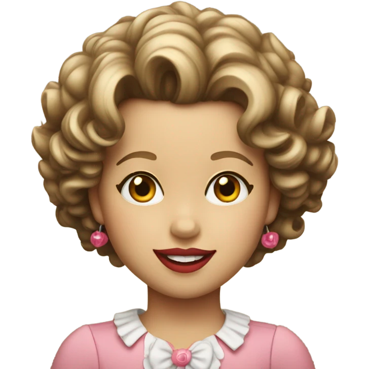 shirley temple emoji
