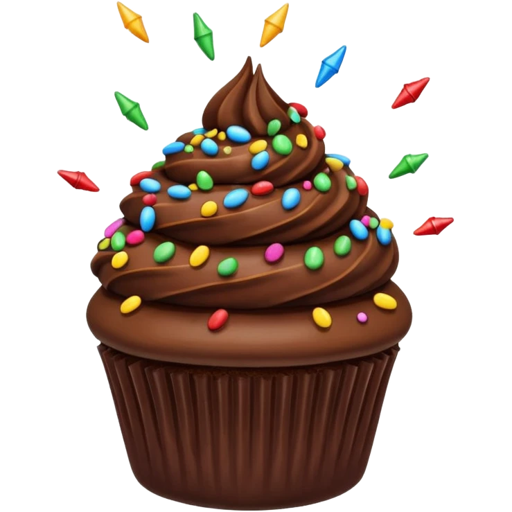 Cupcake Meteor emoji