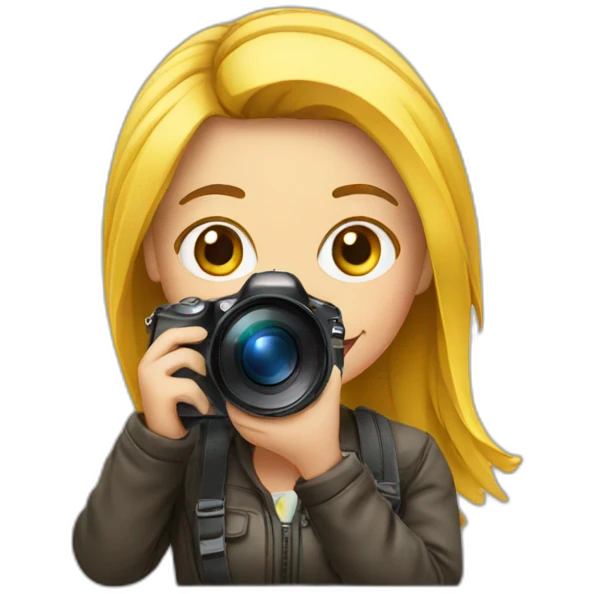 Photographer girl  emoji