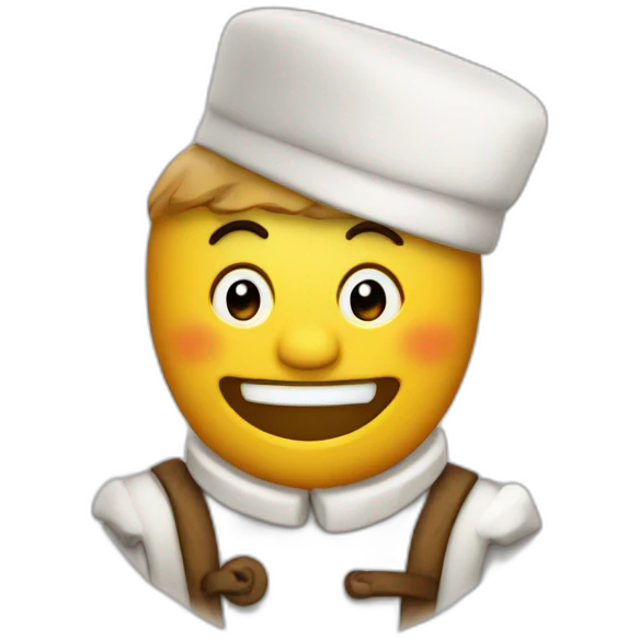 Bonhomme pain d'épices emoji