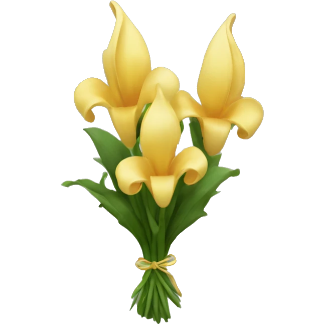 Bouquet de lys emoji