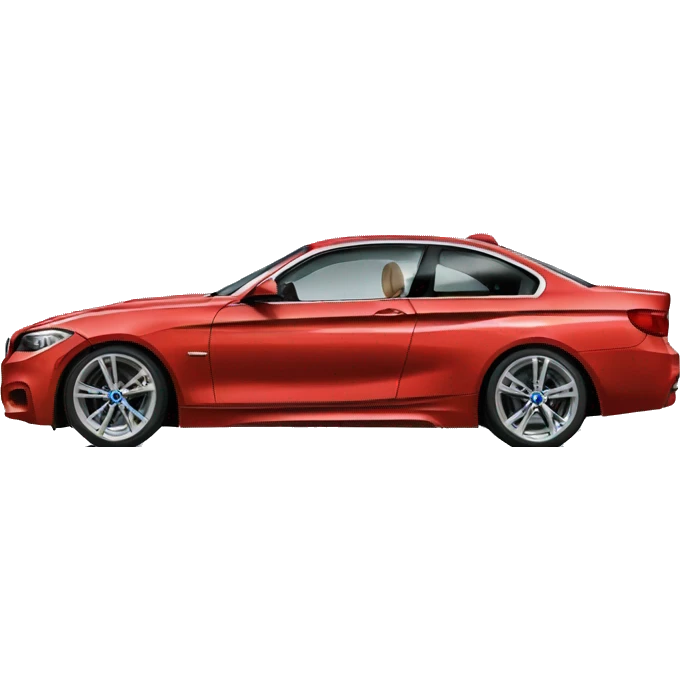 Bmw bóxer en rojo levantado rueda emoji