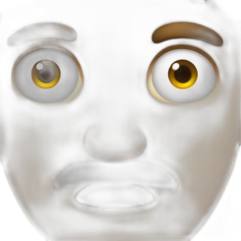 Disgusted face emoji emoji
