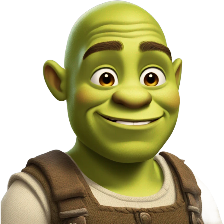 Shrek coquet  emoji