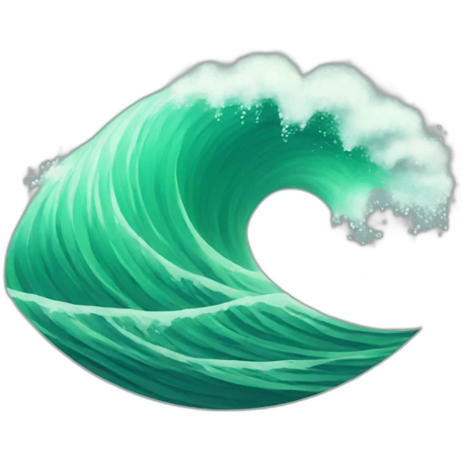 Eco waves  emoji