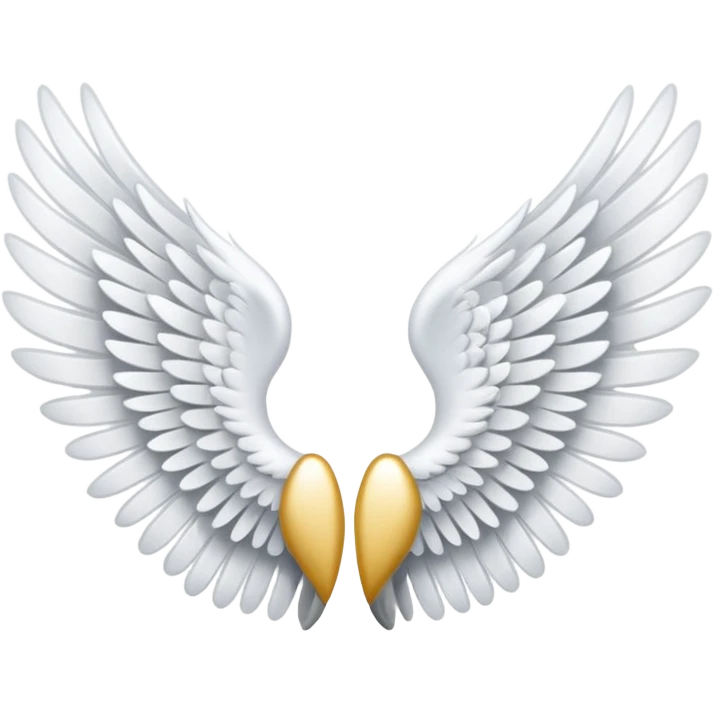 𝙻𝚎𝚏 𝚝𝚊𝚗𝚐𝚎𝚕 𝚠𝚒𝚗𝚐𝚜 emoji