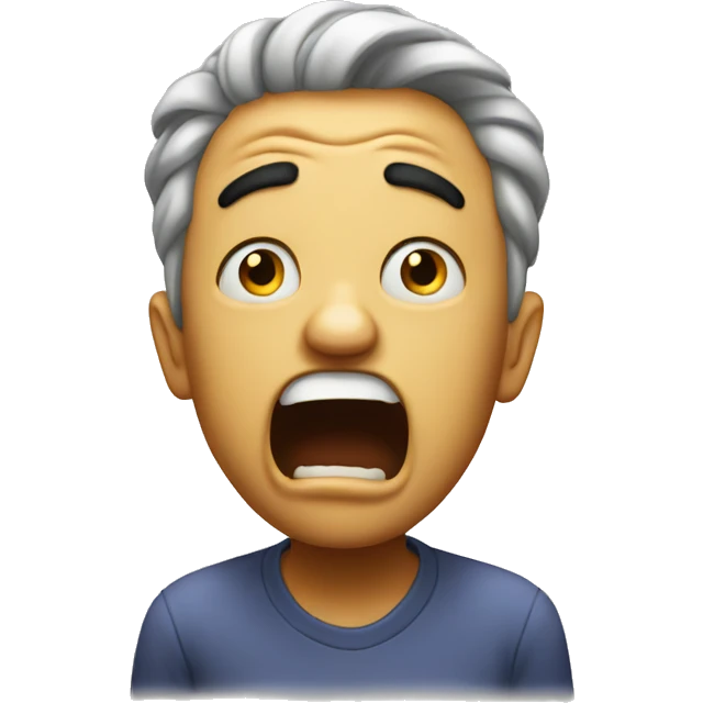 Horrified emoji emoji